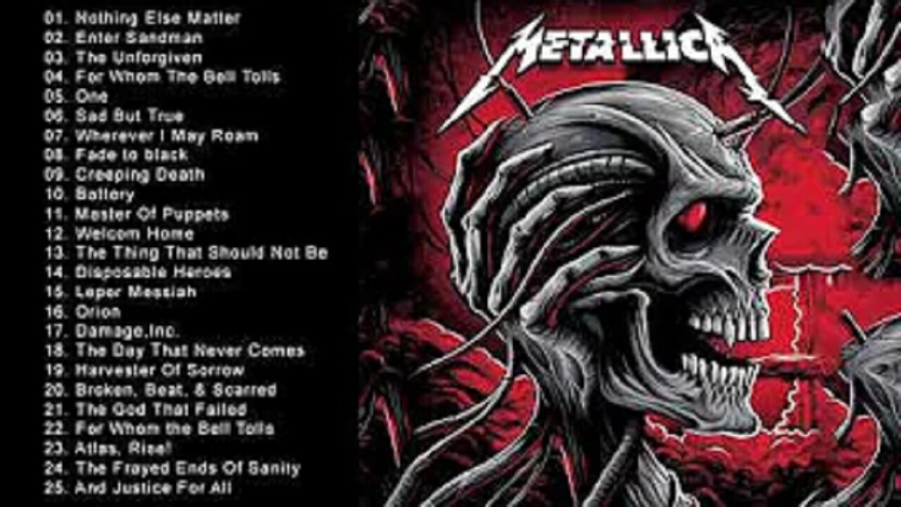 (LIVE) Best Of Metallica - Metallica Greatest Hits full Album