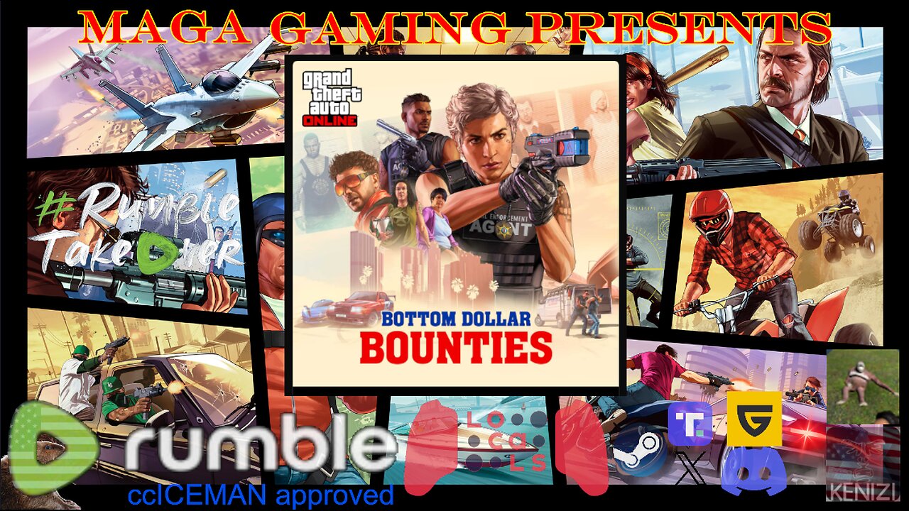 GTAO - Bottom Dollar Bounties Week: Friday night w/ Traptime, Destructo and Luigi