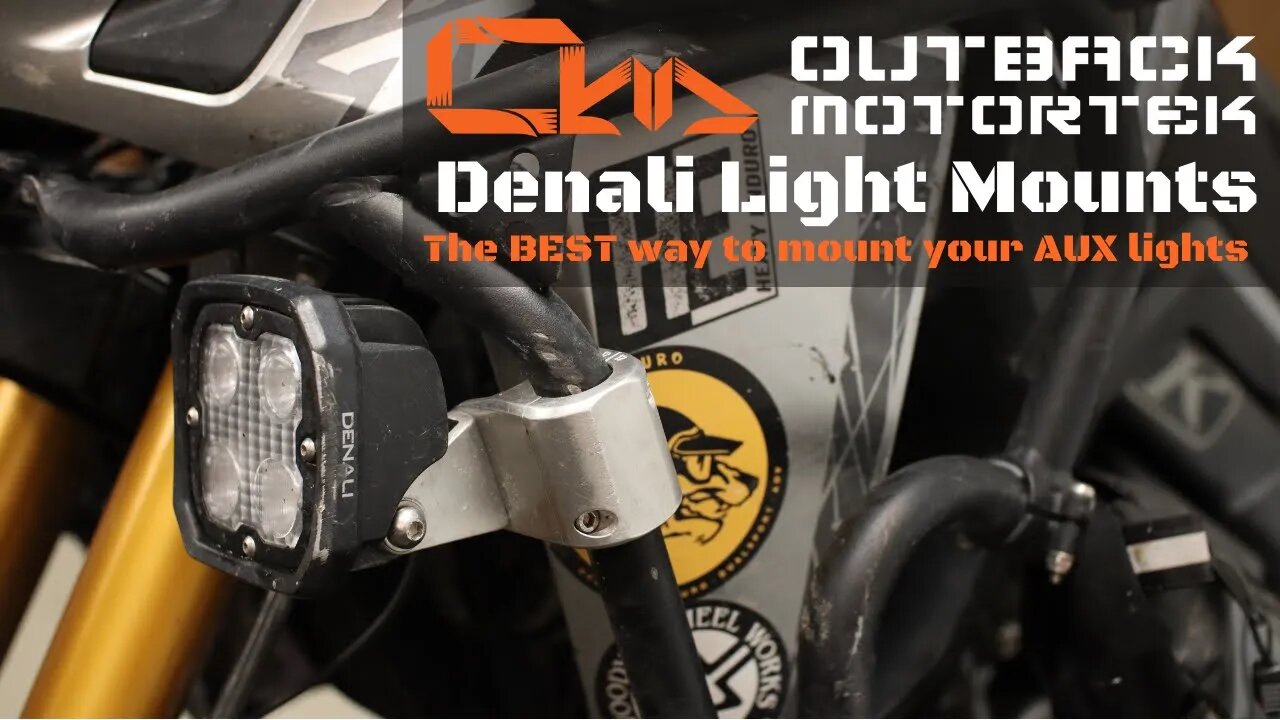 Outback Motortek Denali Light Mounts The Cleanest way to install AUX Lights (Gear and Beer)