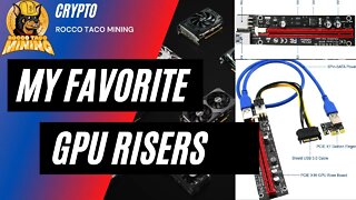 Which GPU Risers Do I use?