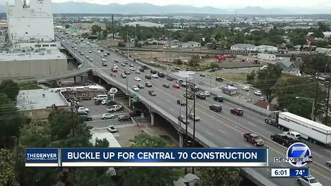 Buckle up for Central 70 construction