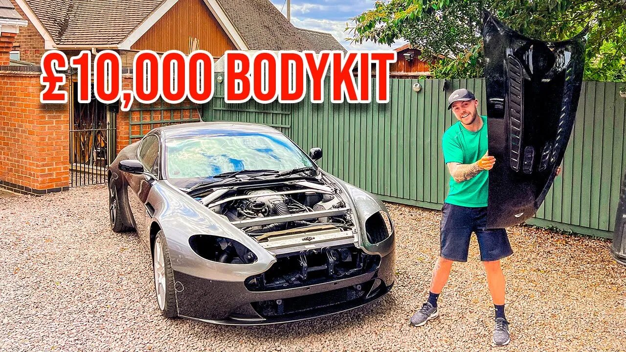 REPAIRING MY CRASHED ASTON MARTIN V8 VANTAGE