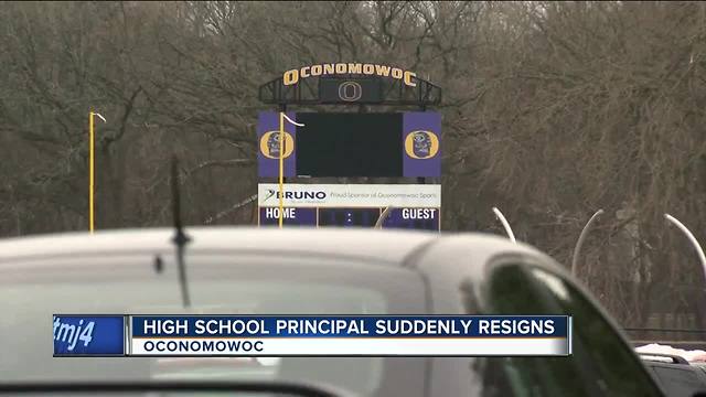 High School principal suddenly resigns