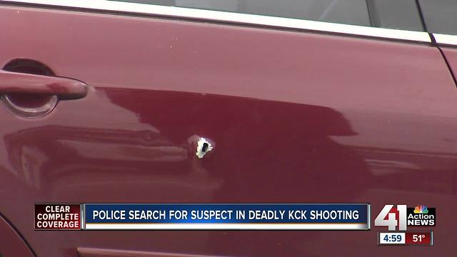 KCKPD seeks suspect in deadly shooting near 78th and I-70