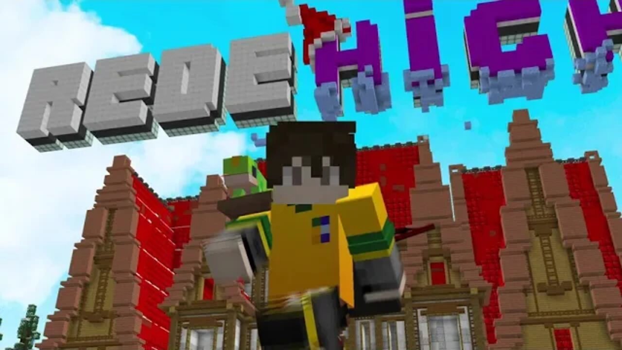 usei o modo criativo no bed wars !!