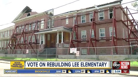 Lee Elementary gets insurance money to rebuild