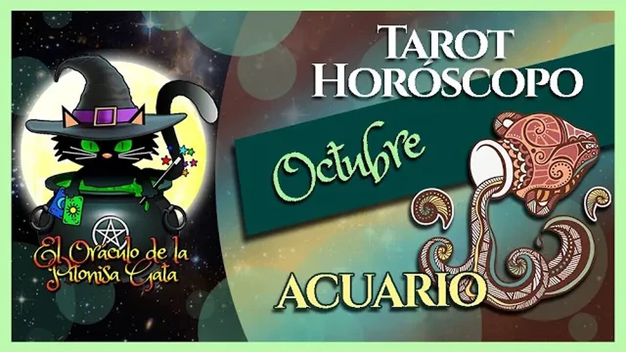 🌸ACUARIO🌸octubre 2023🧙‍♂️ TAROT Predicción signos del HORÓSCOPO 😺