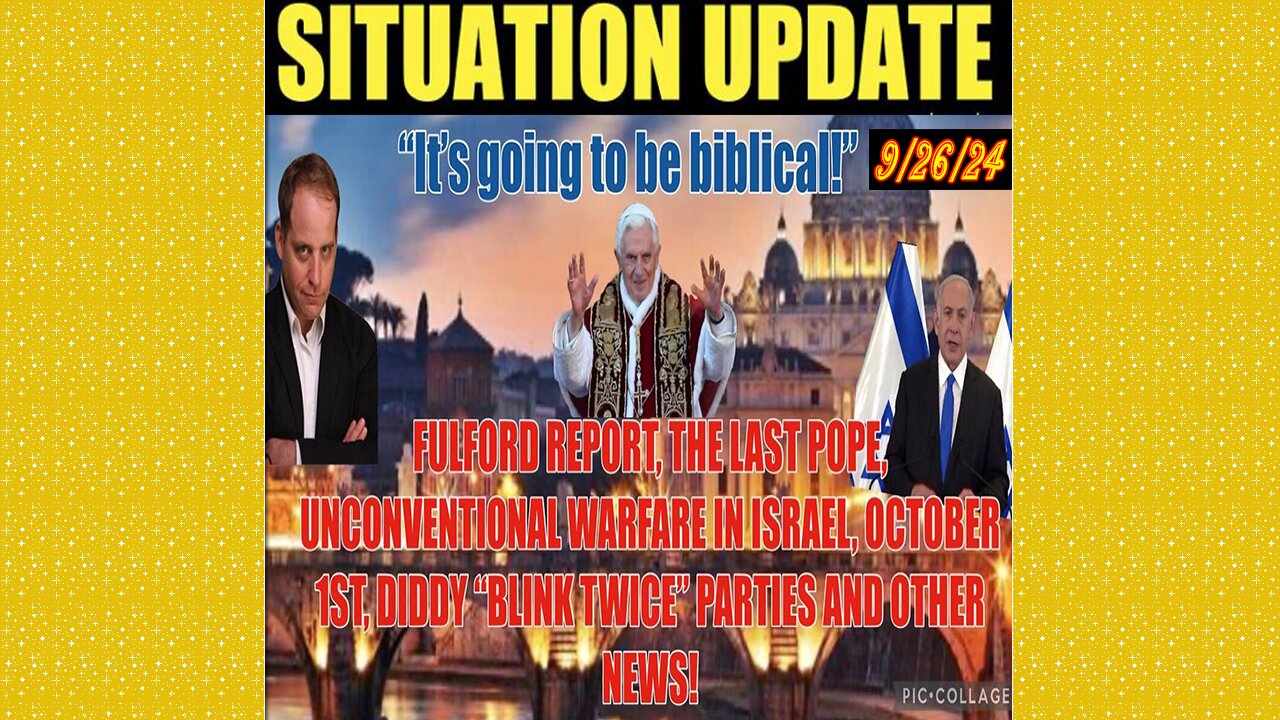 SG Anon. Juan O Savin ~ Situation Update 9/26/24 ~ Restored Republic > Judy Byington- Q+ White Hats