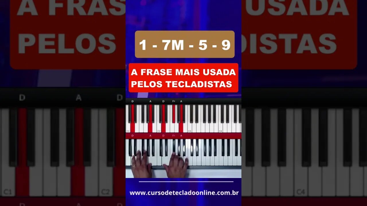 1 - 7M - 5 - 9 | A frase mais usada por todos os tecladistas