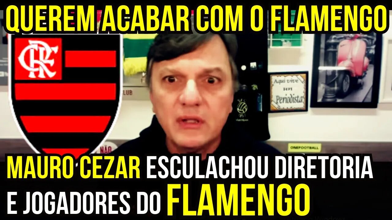 MINHA NOSSA!!! MAURO CEZAR JOGADORES QUEREM ACABAR COM O FLAMENGO - É TRETA!!! NOTÍCIAS DO FLAMENGO