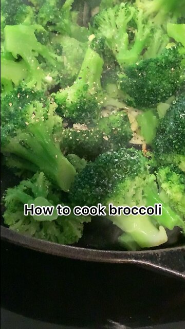 How To Cook Broccoli Recipe. Easy Recipe!