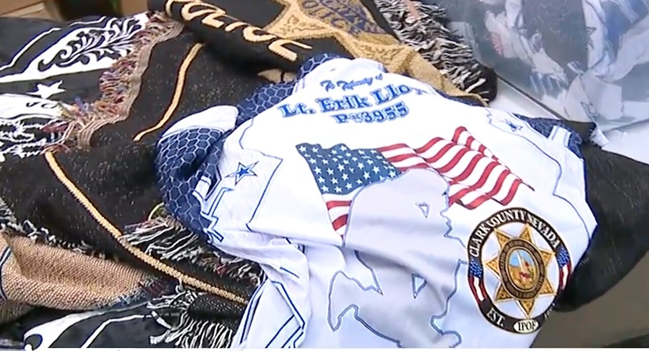 Pop-up store raises money for families of fallen officers