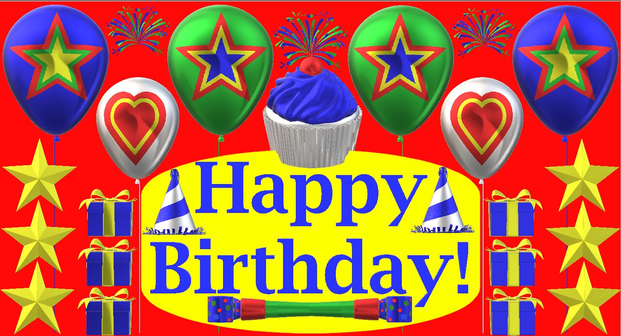 Happy Birthday 3D - Happy Birthday - Happy Birthday To You - Happy Birthday Song