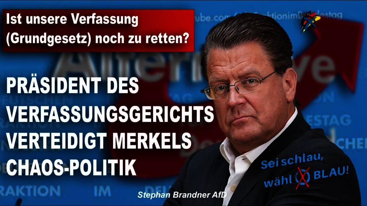 Ist unsere Verfassung (Grundgesetz) noch zu retten? Stephan Brandner AfD