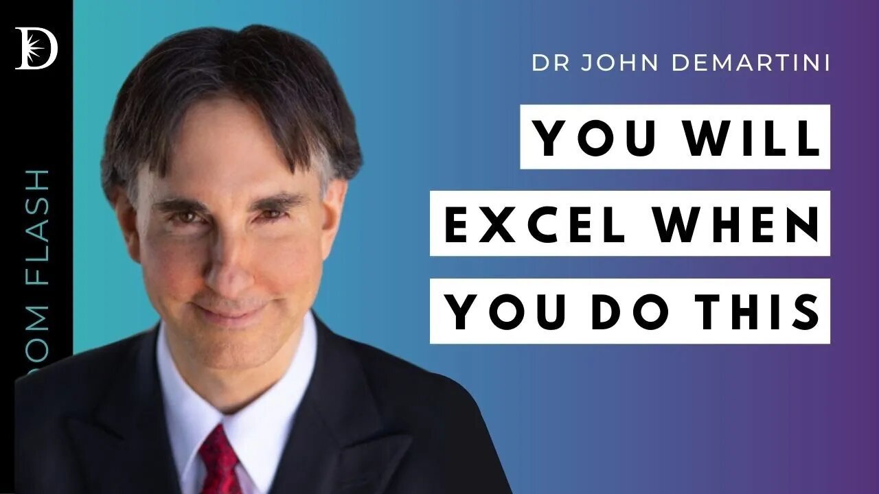 You're going to excel when you honor who you are | Dr Demartini