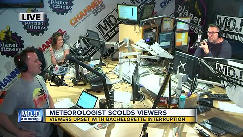 Mojo in the Morning: Discussing the meteorologist who scolded viewers