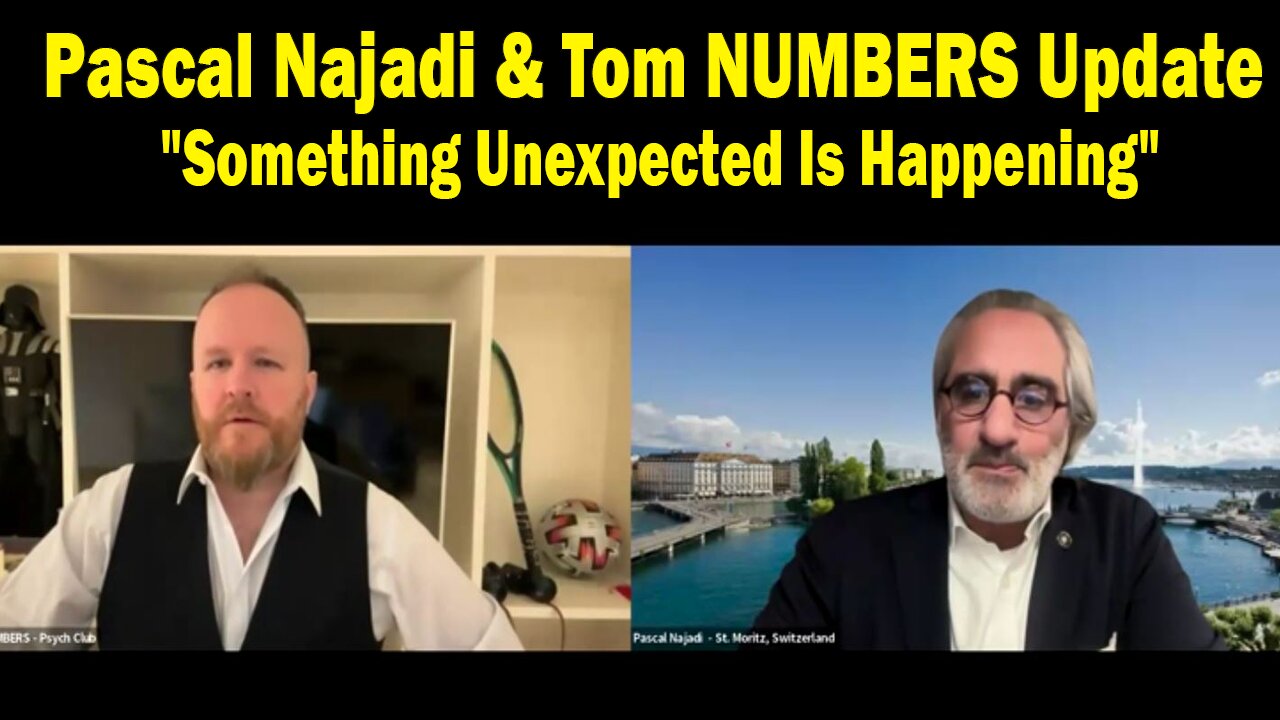 Pascal Najadi & Tom NUMBERS - Psych Club Update Today: "Something Unexpected Is Happening"