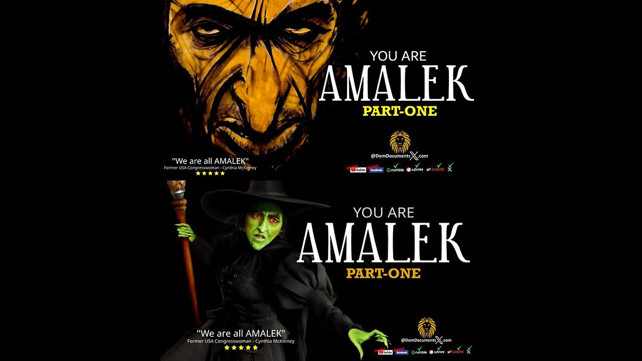 "You Are AMALEK"