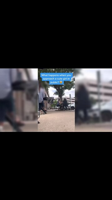 How a SIMP approaches a cute girl in public. WATCH THIS #Shorts