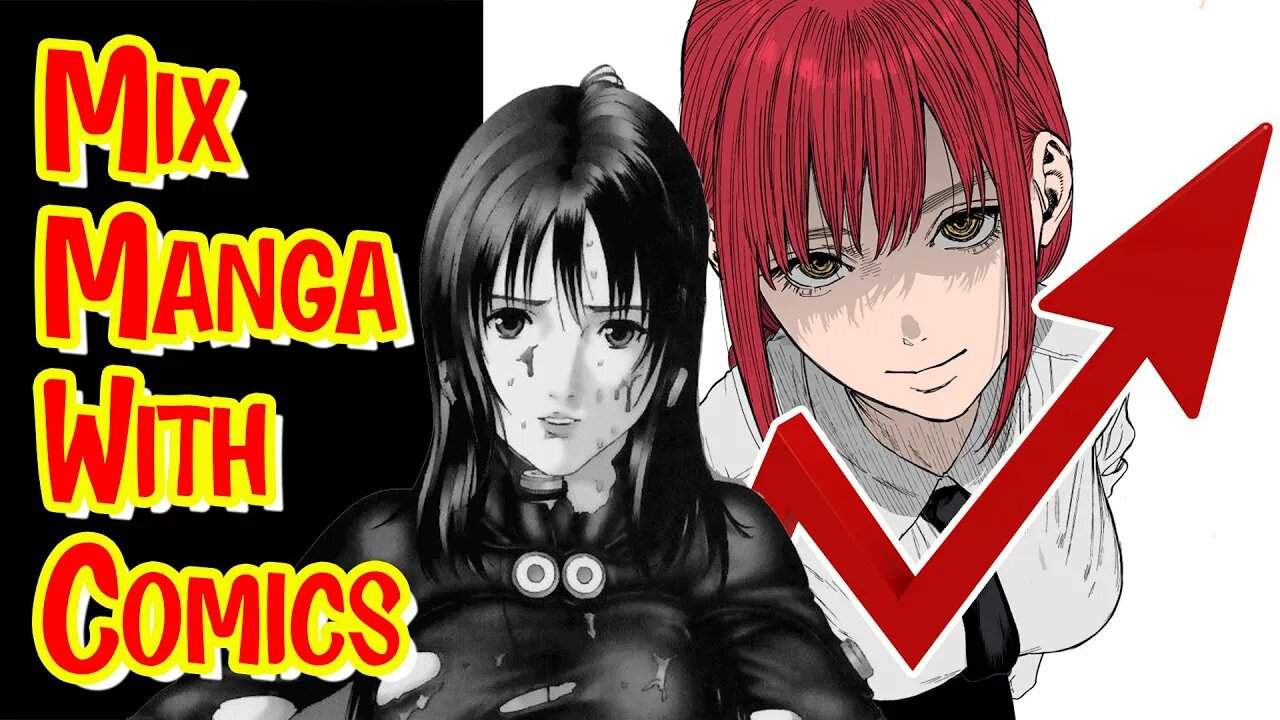 Sales Analyst Mixed Manga with Comic Book Sales Number - Very Deceiving #manga