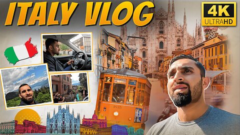 Italy Uncovered in 4K: A Journey Through Milan, Lake Como & Major Attractions! | Italy Travel Vlog