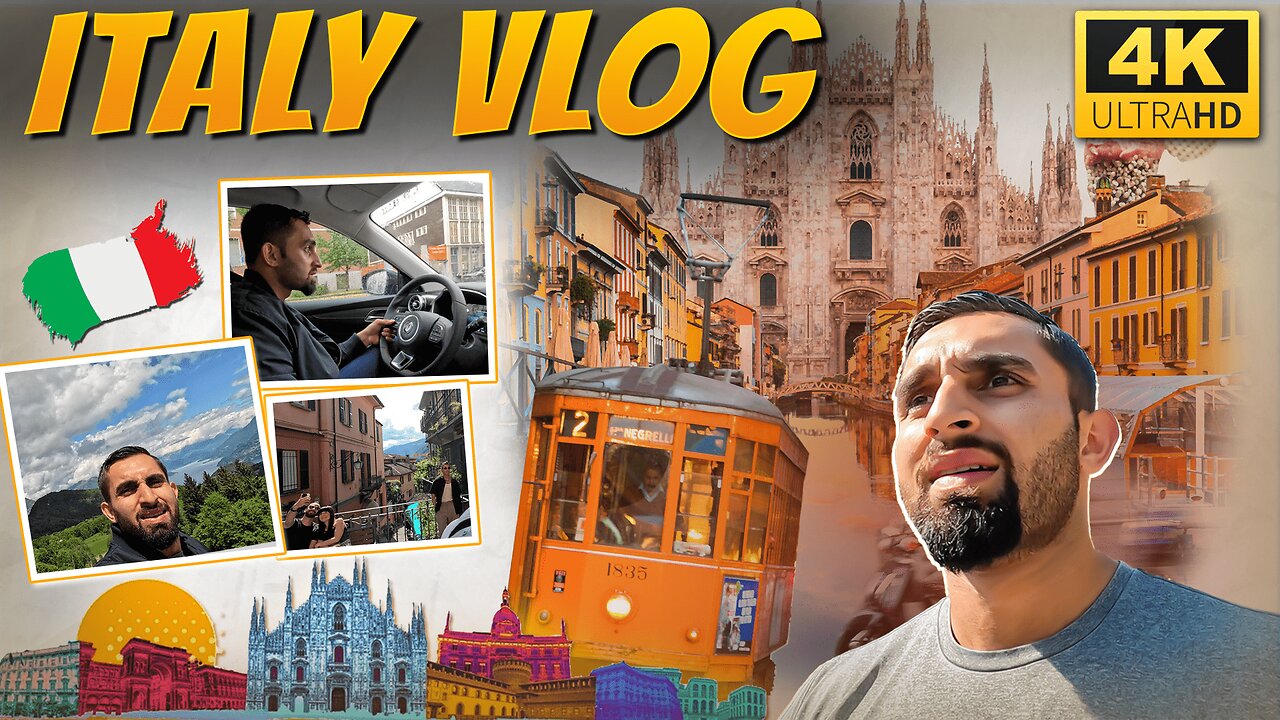 Italy Uncovered in 4K: A Journey Through Milan, Lake Como & Major Attractions! | Italy Travel Vlog