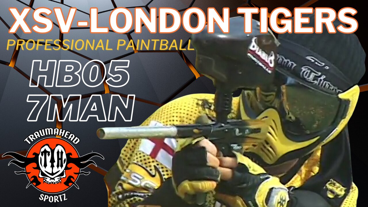 Paintball XSV-London Tigers HB05 TRAUMAHEAD