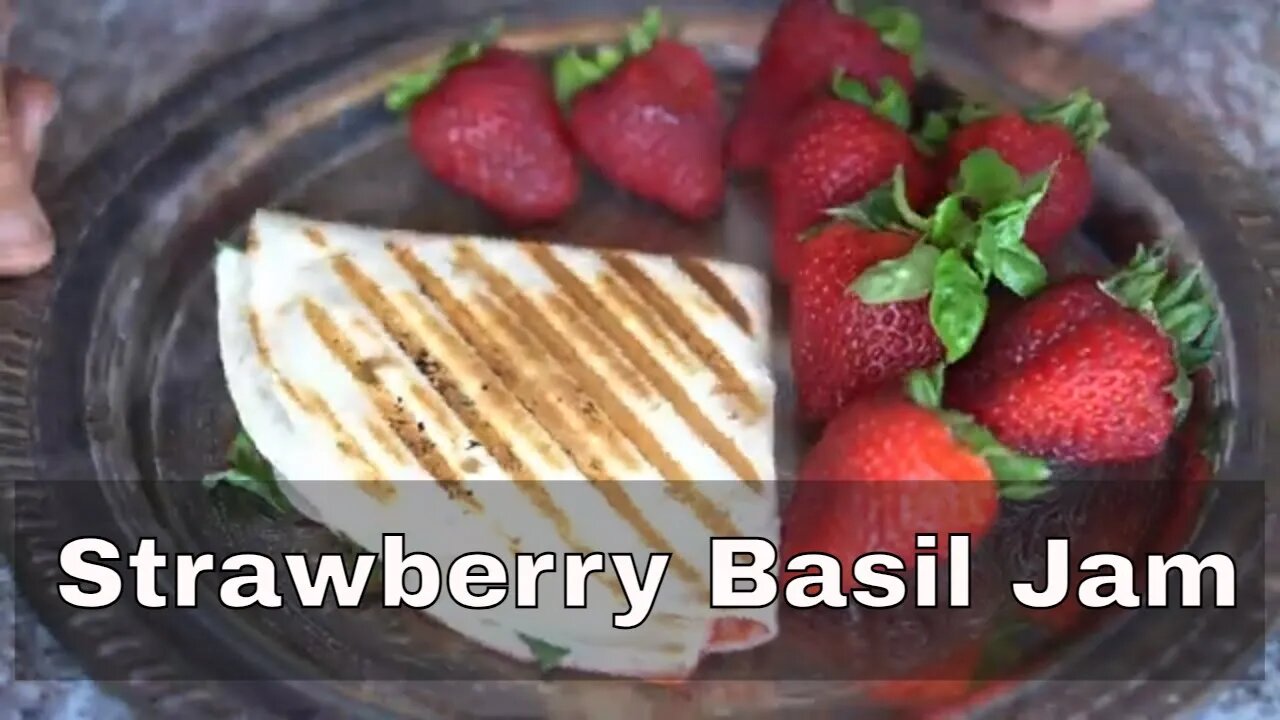 Strawberry Basil Jam