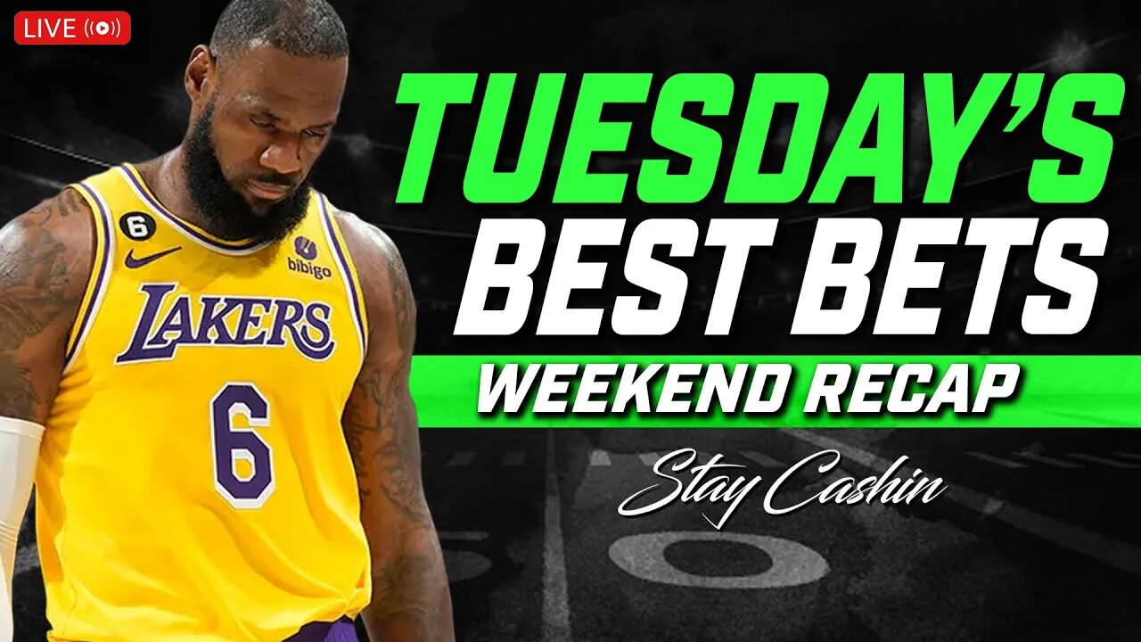 FREE MLB, NBA & NHL Bets Today | Is Lebron DONE?!