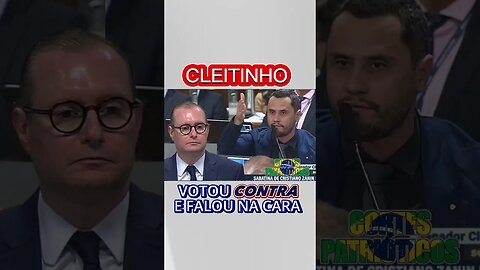 Cleitinho Fala na Cara de Zanin que Votou Contra