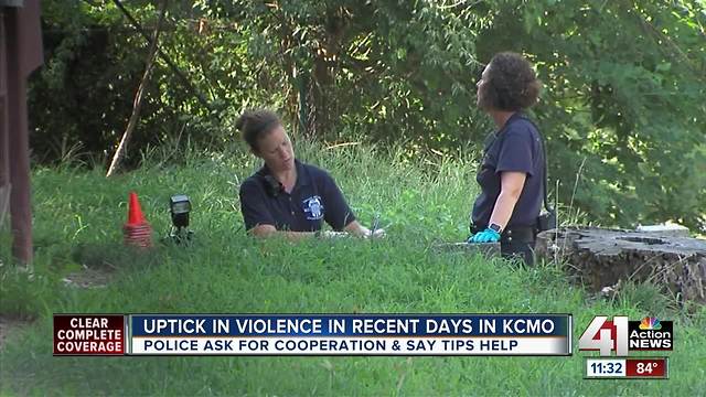 Kansas City police chief speaks out about spike in gun violence