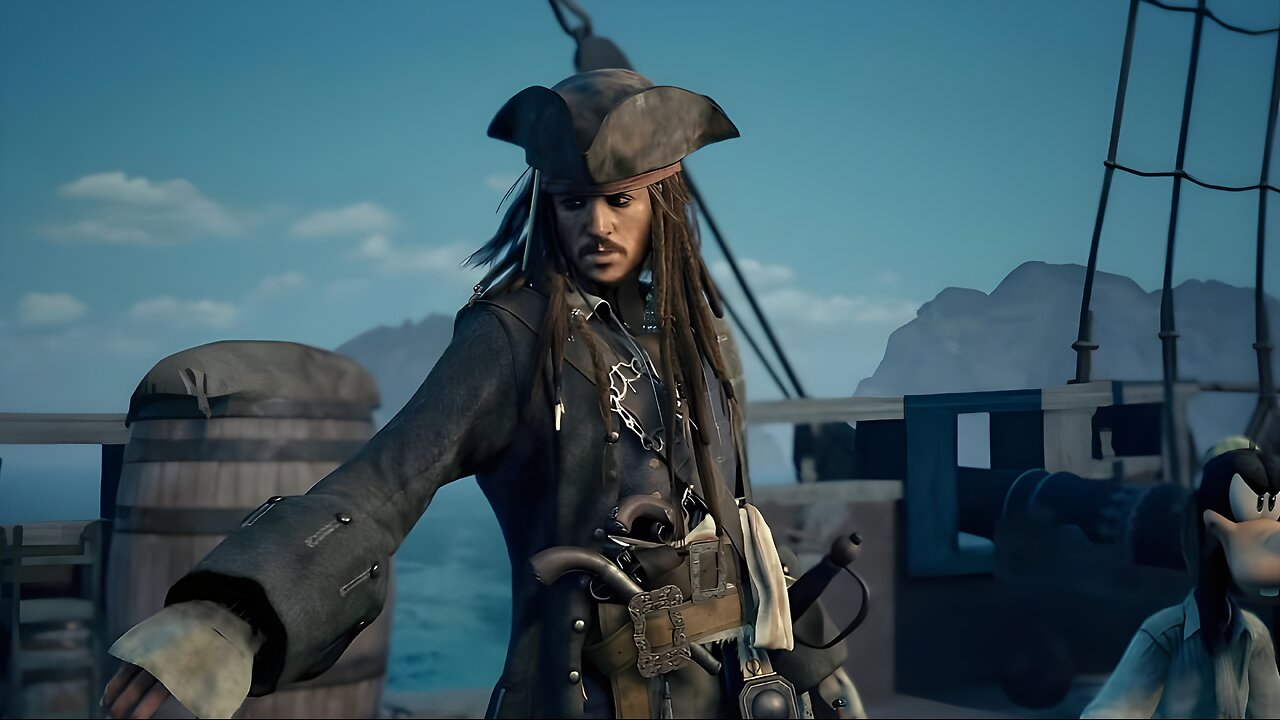 Pirates of the Caribbean Full Movie - Kingdom Hearts 3 - The Caribbean All Cutscenes Full Game
