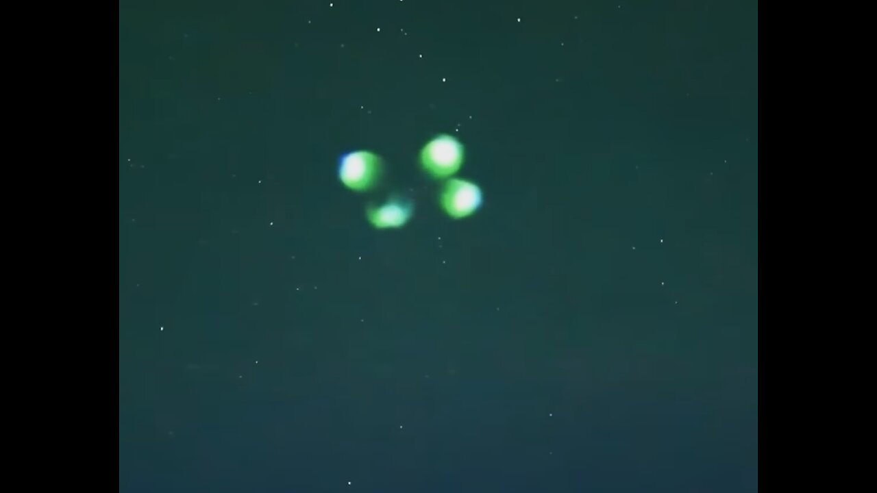 Bizarre Group of Lights Caught on Video in Norway