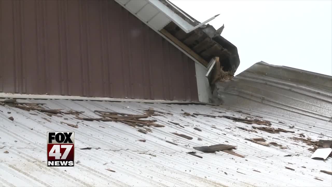 Straight line winds cause damage in Mid-Michigan