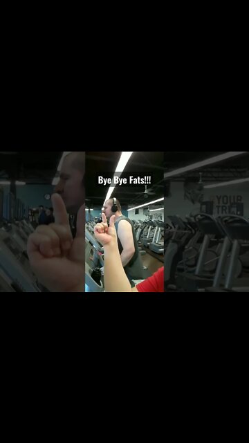 This is how you say bye to your fats!😮#shorts #gym #exercise #healthy #treadmill #walking