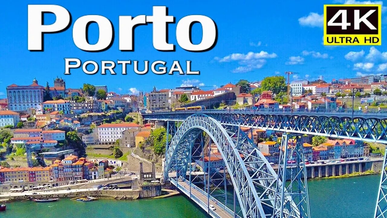 Porto, Portugal Walking Tour (4K Ultra HD)