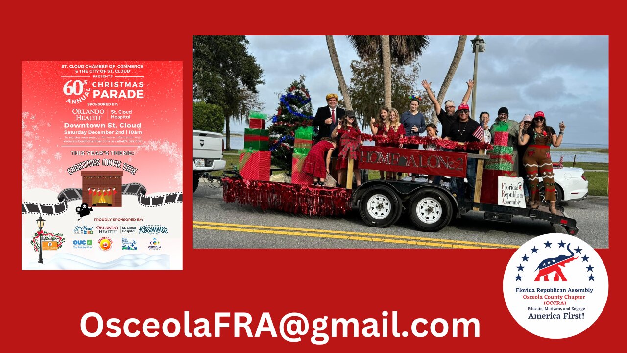 FRA Osceola | 60th Annual Christmas Parade | St. Cloud, Florida