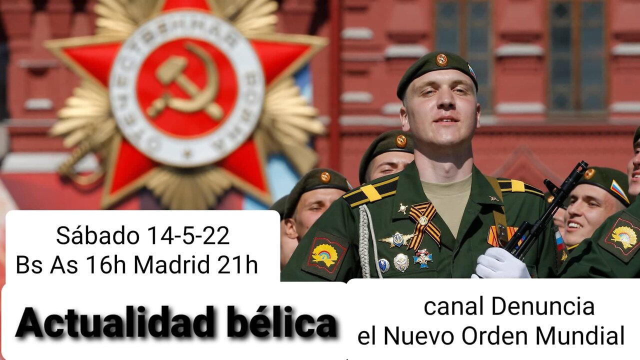 Actualidad Bélica 14.5.22 UCRANIA: Donbas ofensiva estancada de Rusia / Israel Siria Iraq Iran