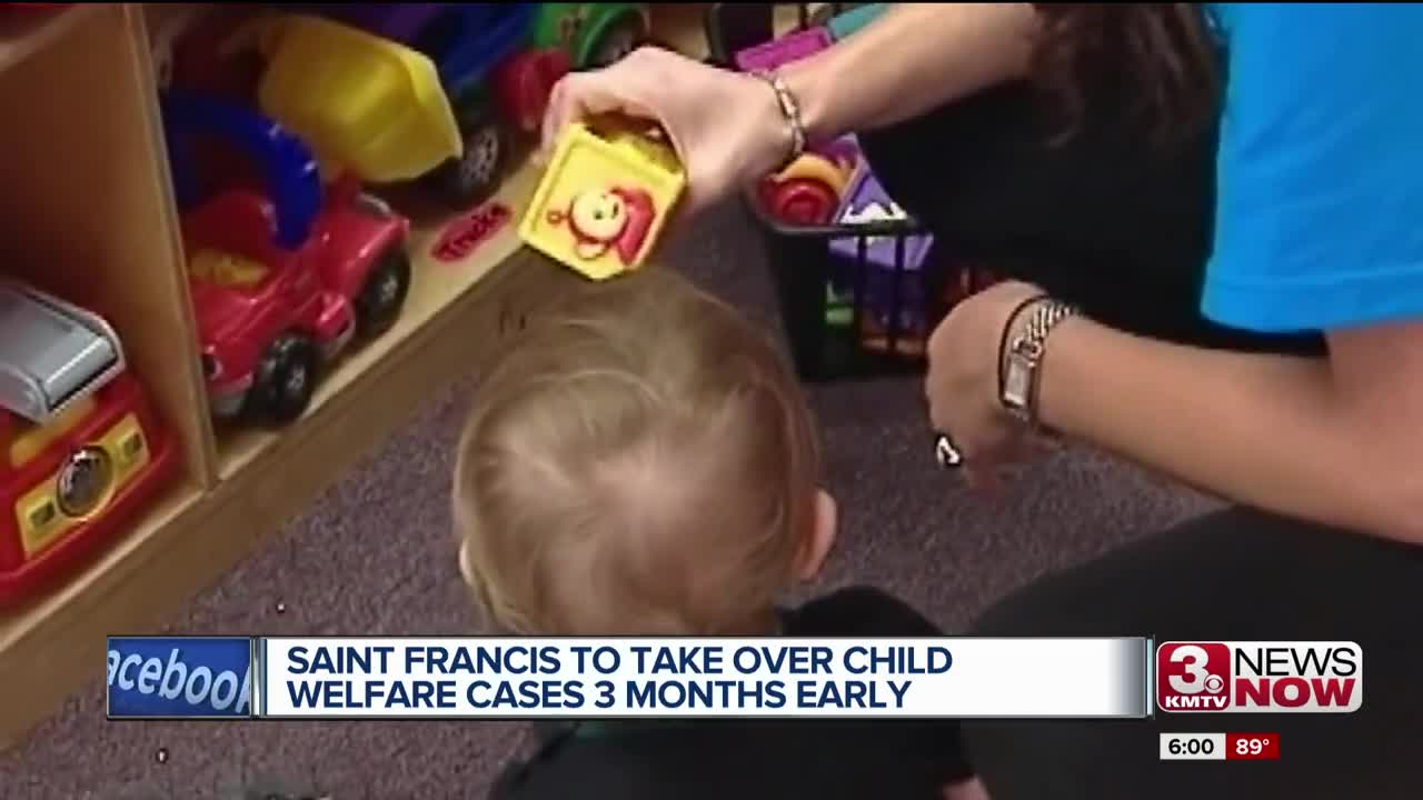 Saint Francis to take over child welfare cases 3 months early