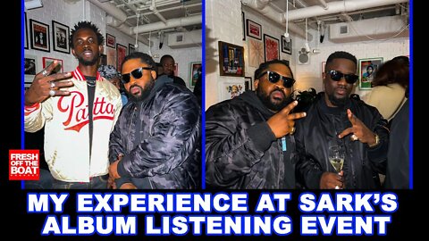 MY EXPERIENCE AT SARKODIE ALBUM LISTENING EVENT AT KOKO LONDON | BLACK SHERIF TURNED UP