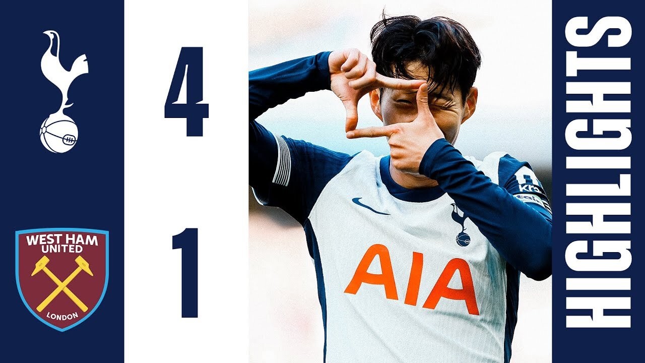 Tottenham 4-1 West Ham