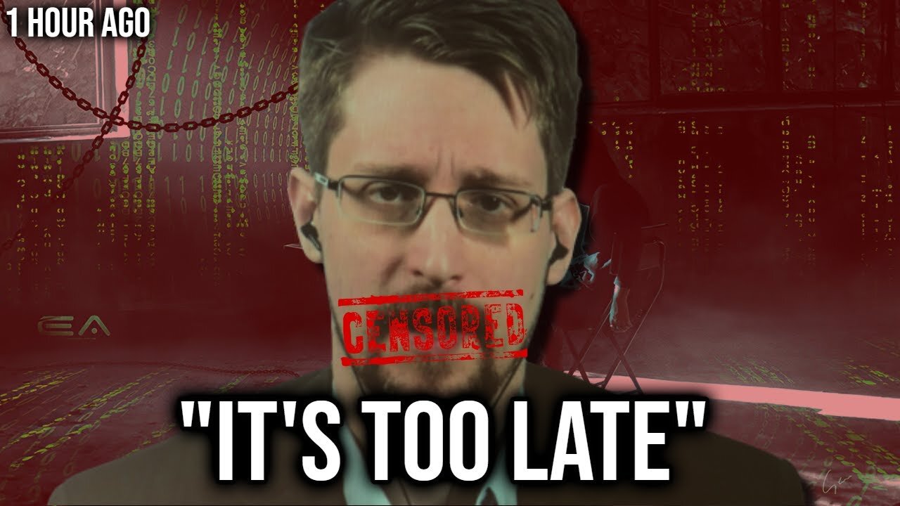 Edward Snowden: "Ich enthรผlle die ganze verdammte Sache"๐๐๐๐ COV ID1984