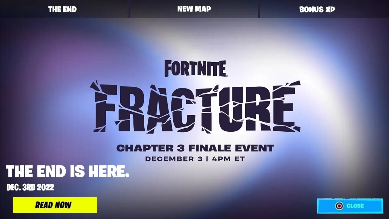 Fortnite Chapter 4 Live Event: Fracture