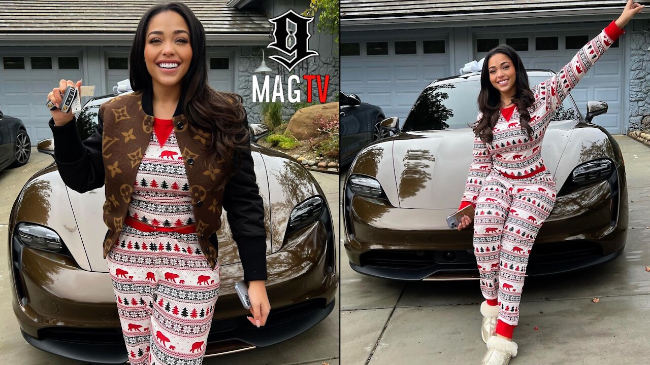 Jordyn Woods Gets Surprised With A New Porsche By "BF" Karl Towns! 🚘