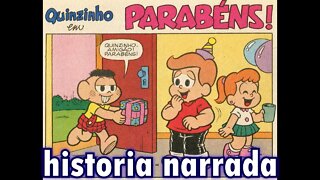 Quinzinho em-Parabéns! | Gibis do Rapha