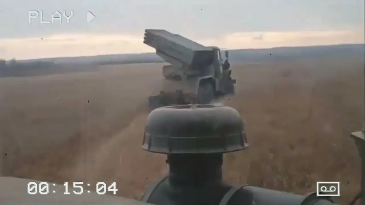 Russia hits Ukraine's positions on the frontlines with a shift of firey tornados.