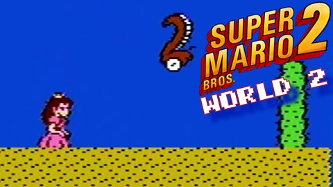 Super Mario Bros. 2 (Nintendo Entertainment System) World 2