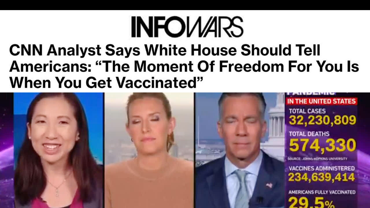 Authoritarian Leftists Calls to Trade 'Freedom' for Vaccines