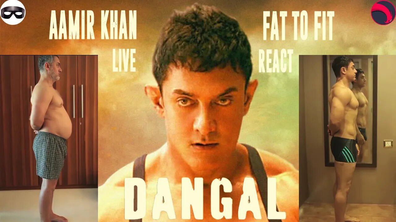 Live Reaction to Aamir Khan: Fat To Fit, Body Transformation For Filming Dangal.