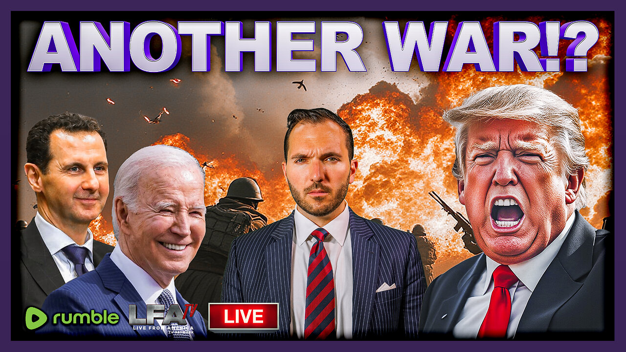 STARTING A WAR? WILL BIDEN INVADE SYRIA BEFORE JANUARY 20? | MIKE CRISPI UNAFRAID 12.9.24 10AM EST